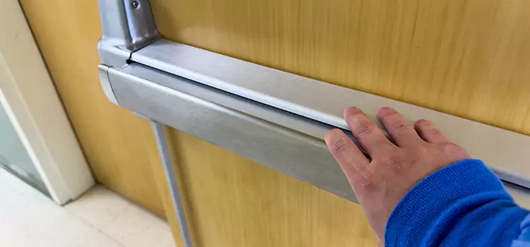 Installing a Push Bar on a Door Olathe