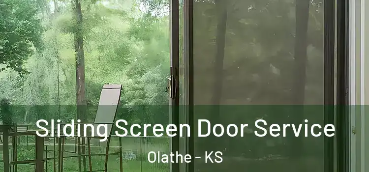 Sliding Screen Door Service Olathe - KS